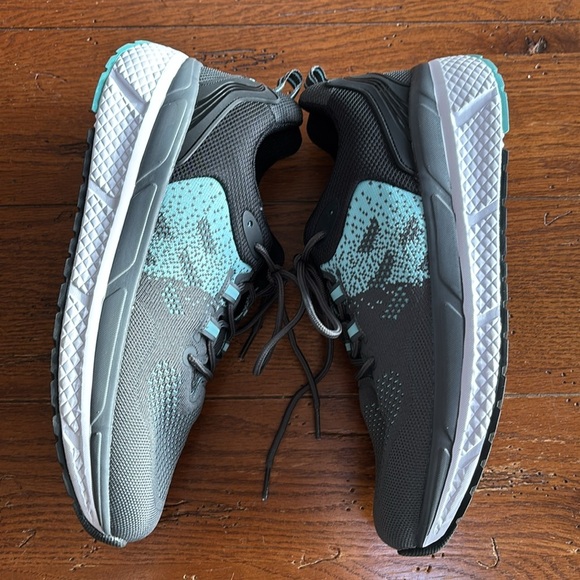 Propet Ultra Walking Shoe Women’s Grey/Mint Supportive Sneaker Size 12 Narrow - Picture 4 of 13